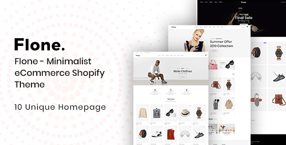 Flone - Minimal Shopify Theme - Pluginthemebr - WordPress plugins e temas
