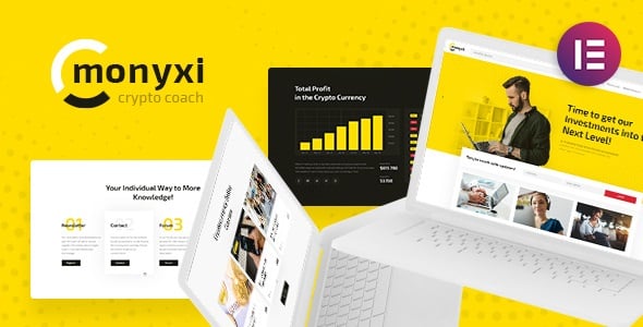 Monyxi | Tema WordPress do Coach de Negócios de Negociação de ...