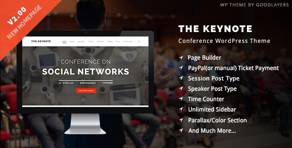 The Keynote - Conferência / Evento WordPress - Pluginthemebr ...